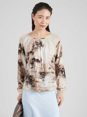 balts monari Blūze: no priekšpuses