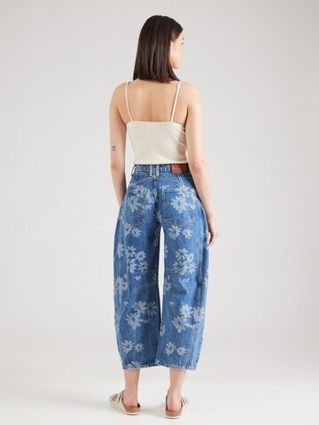 Baggy Jeans 'GOOD LUCK' di Free People in blu
