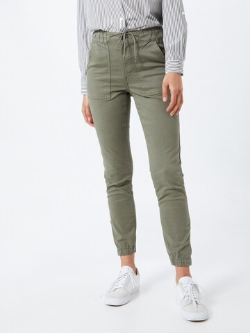 Skinny Pantalon American Eagle en vert : devant