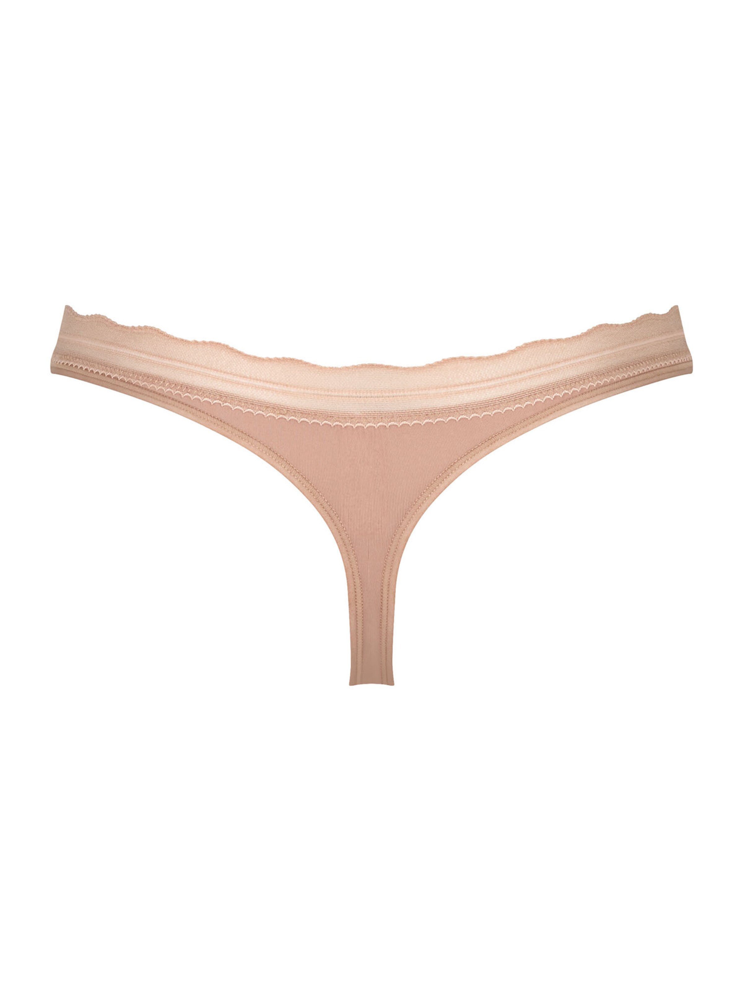 SLOGGI String ' Blue GO Blush ' in Beige