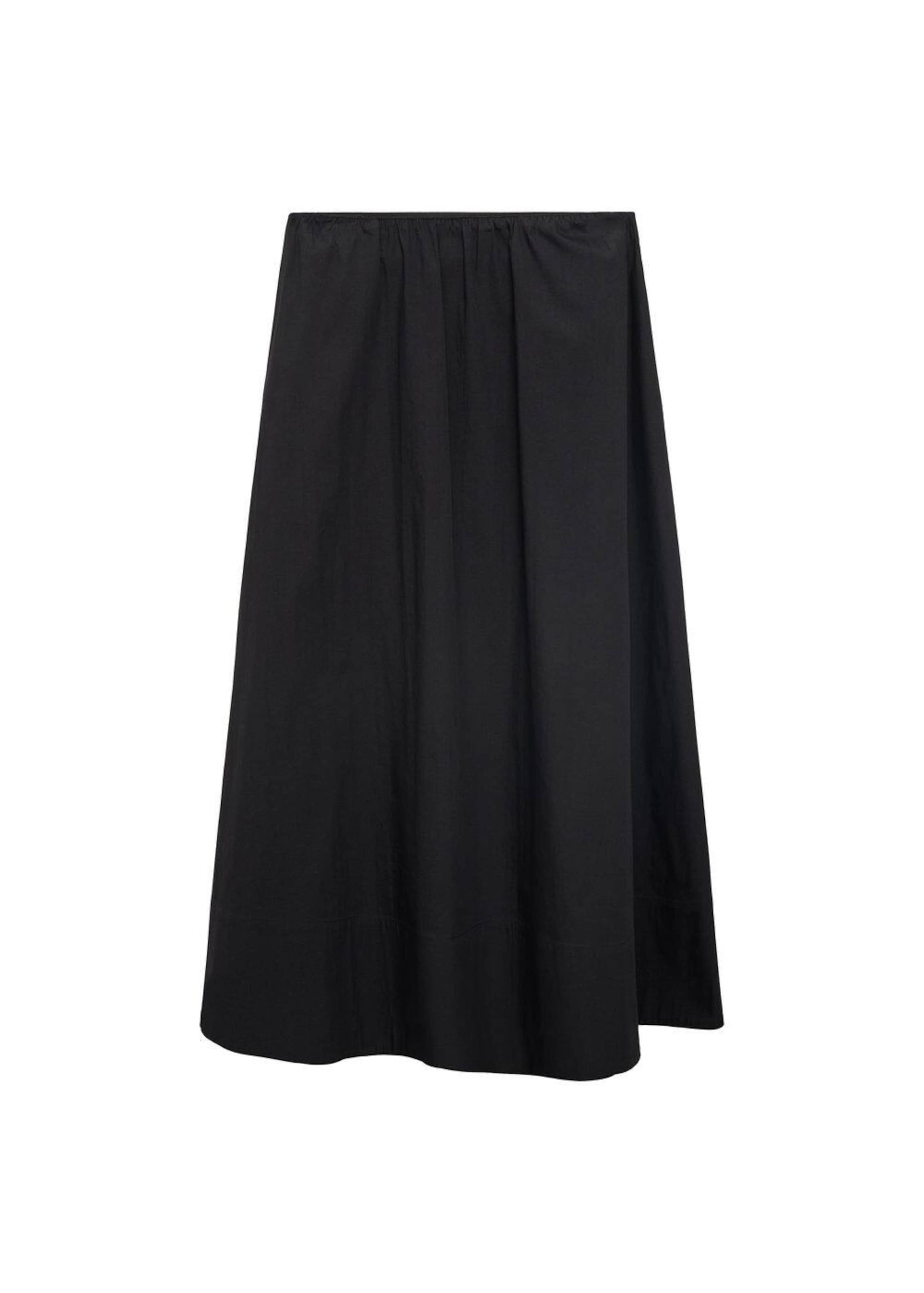 MANGO Skirt 'Creta' in Black: front