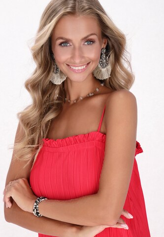 IZIA Jurk 'Spring Summer' in Roze