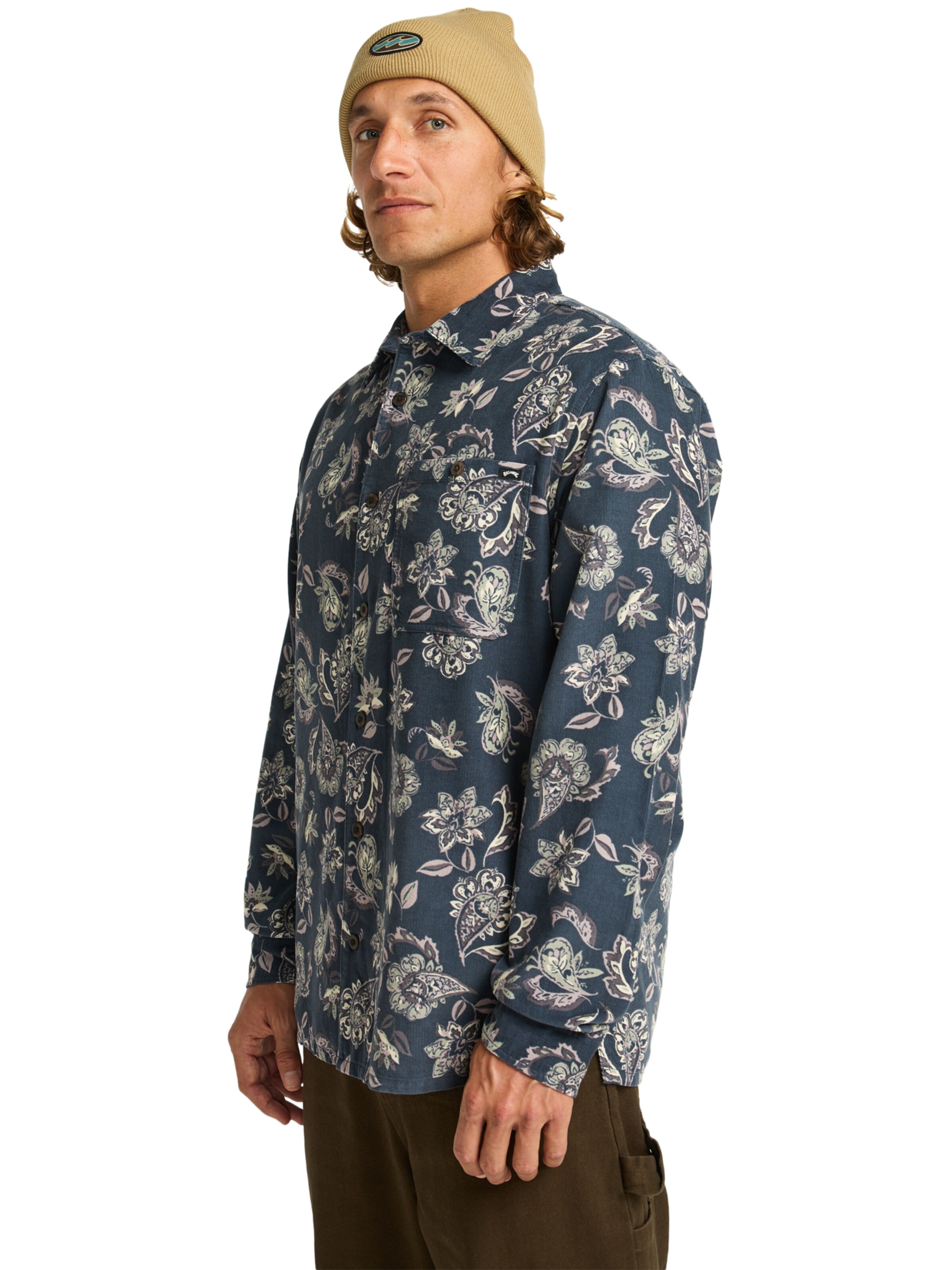 BILLABONG Regular fit Button Up Shirt 'Solana' in Blue