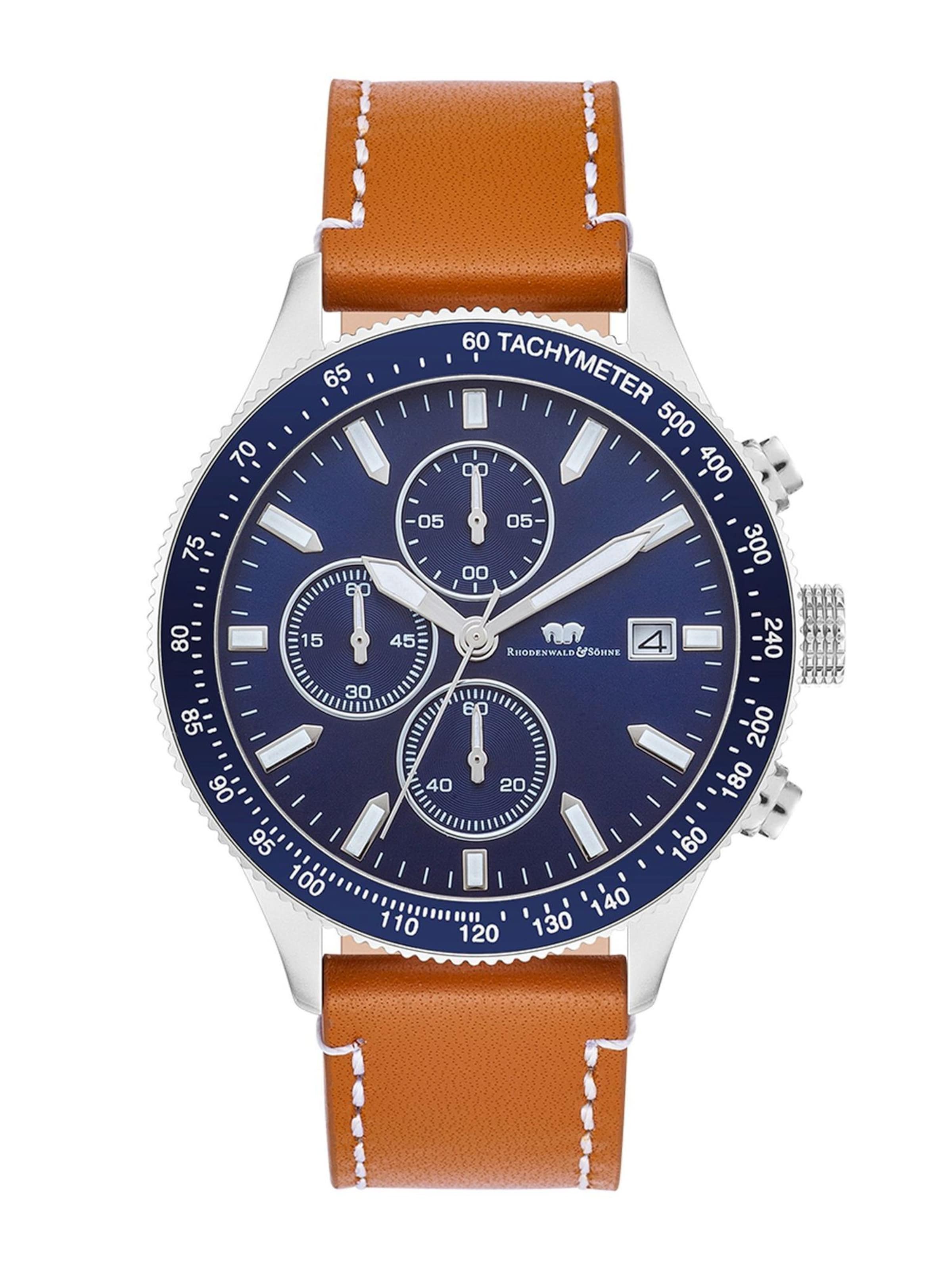 Rhodenwald & Söhne Analóg órák - barna: elől