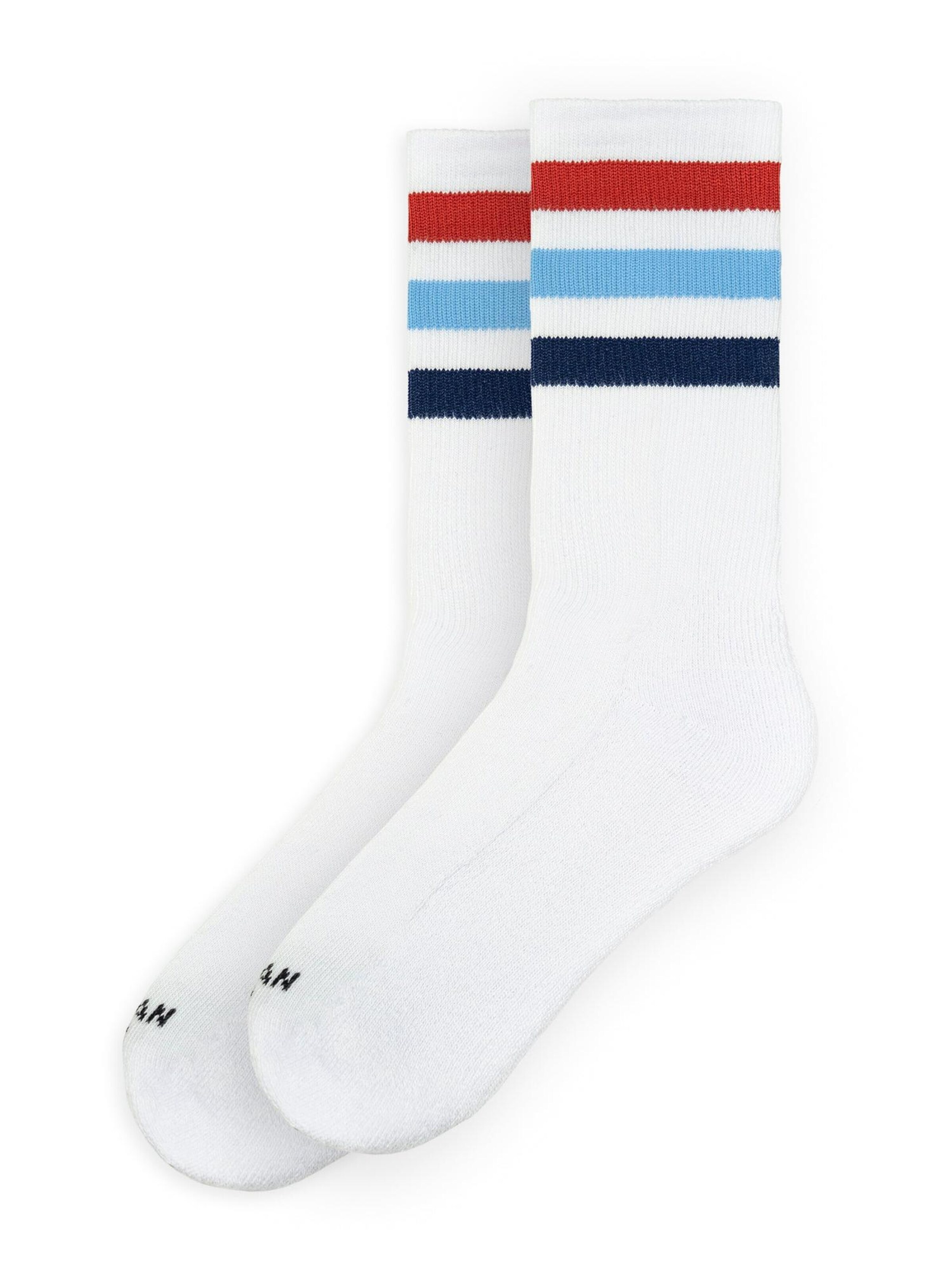 American Socks - Calcetines 'McFly II - Mid High' en blanco: frente