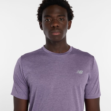 new balance Shirt 'Athletics' in Purple