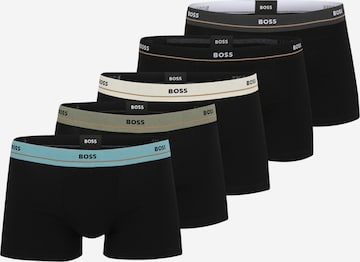 Boxers BOSS en noir : devant