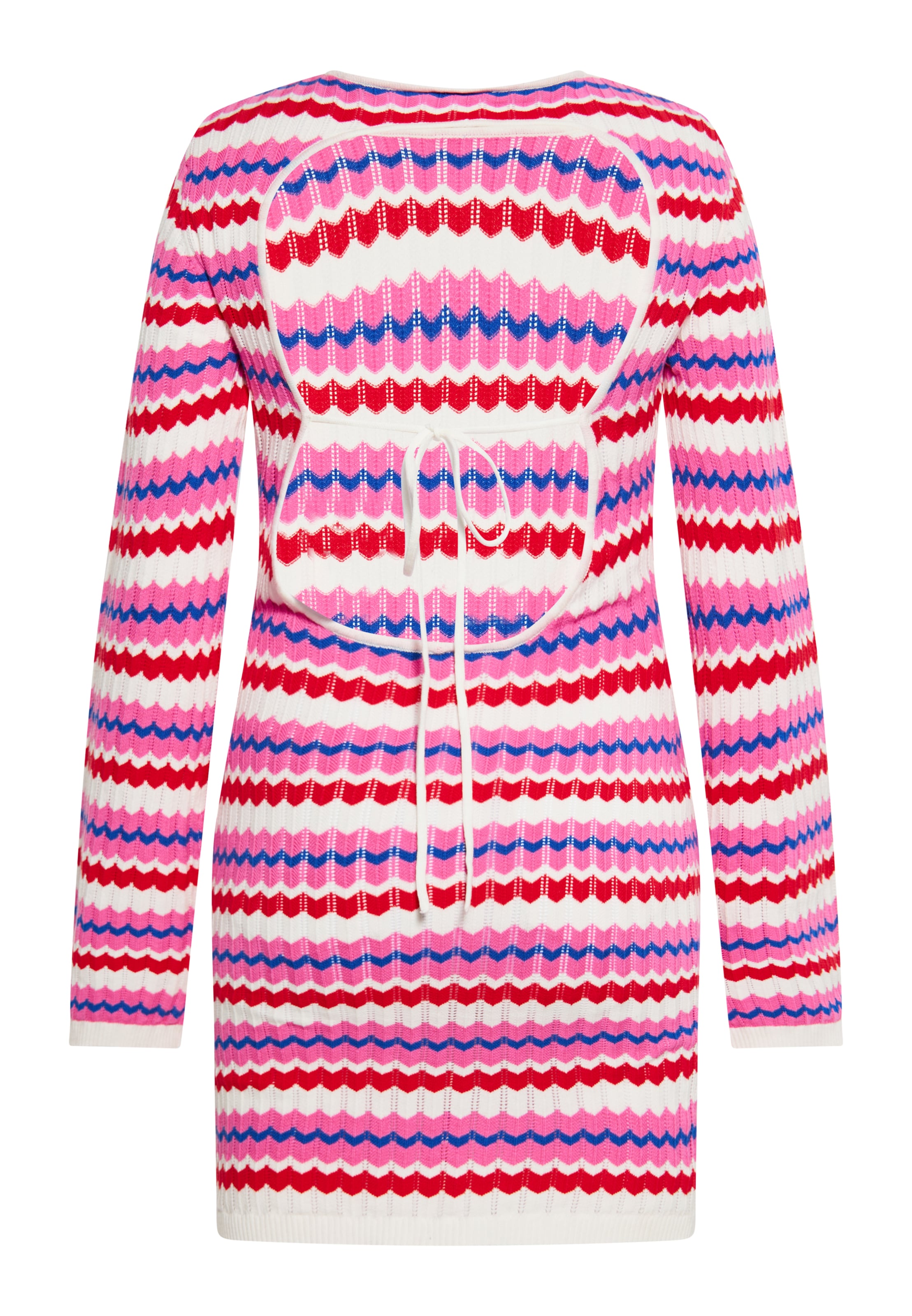 IZIA Stickad klänning i blandade färger