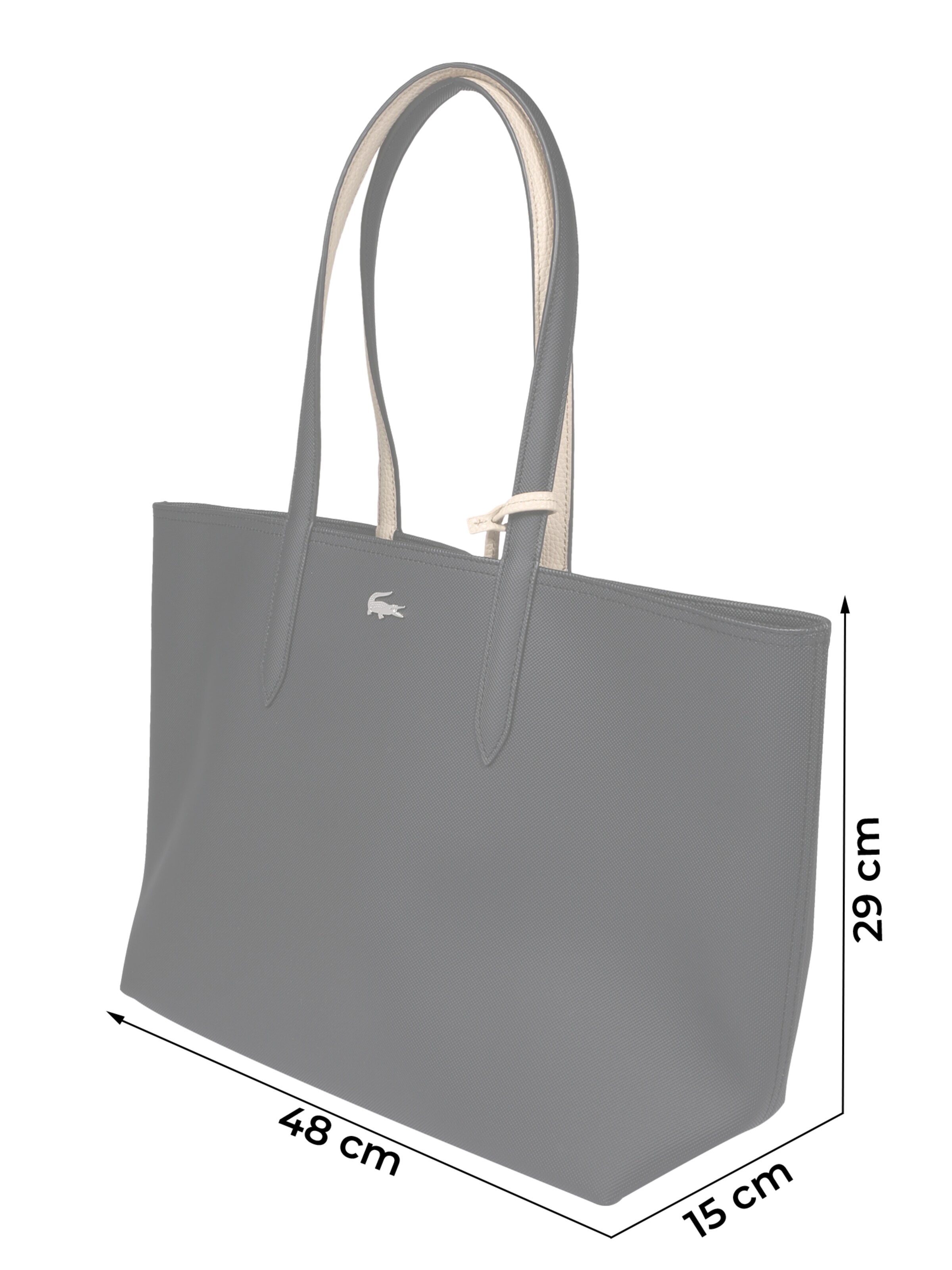 LACOSTE Shopper 'Anna' in Black