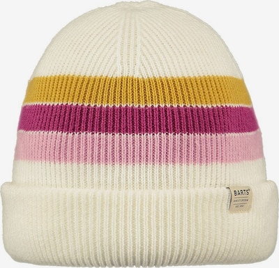 Barts Beanie in Mustard / Berry / Pink / White, Item view