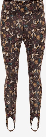 Skinny Leggings di Anou Anou in marrone: frontale
