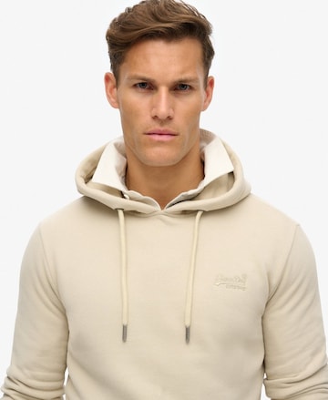 Superdry Sweatshirt 'Essential' in Beige