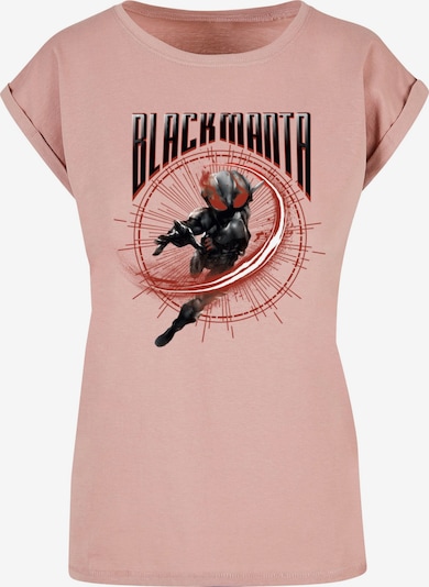 ABSOLUTE CULT T-Shirt 'Aquaman - Manta Circle' in mischfarben / rosé, Produktansicht