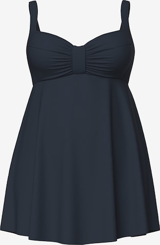 Ulla Popken Swimsuit in Blue: front