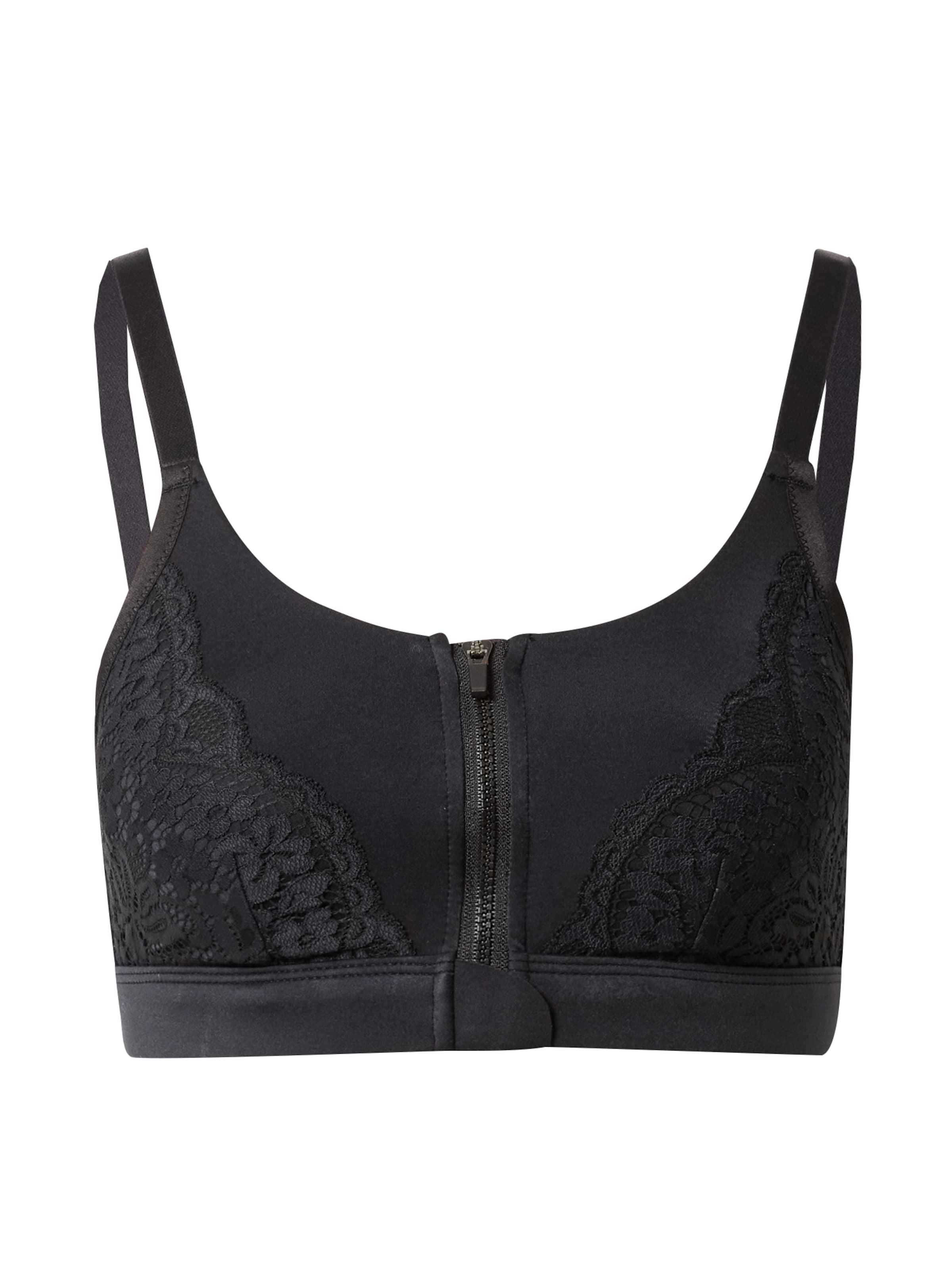 Hunkemöller T-shirt Bra 'Callie' in Black: front