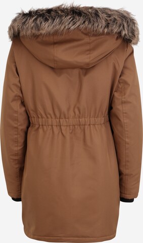 Only Maternity Parka 'Iris' in Braun