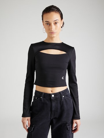 Calvin Klein Jeans Футболка 'MILANO' в Черный: спереди