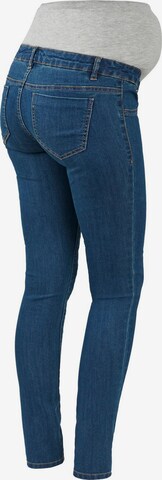 MAMALICIOUS Skinny Jeans 'JULIA' in Blauw