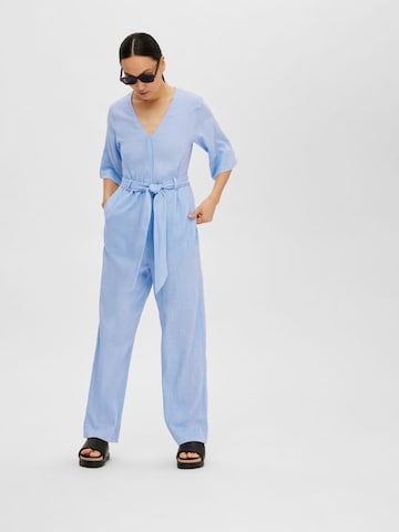 SELECTED FEMME Jumpsuit in Blauw