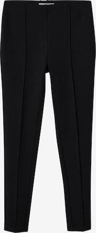 MANGO Skinny Fit Клин 'PUNTA' в черно: отпред