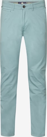 Petrol Industries Regular Chino trousers 'Seafoamstone' in Blue: front