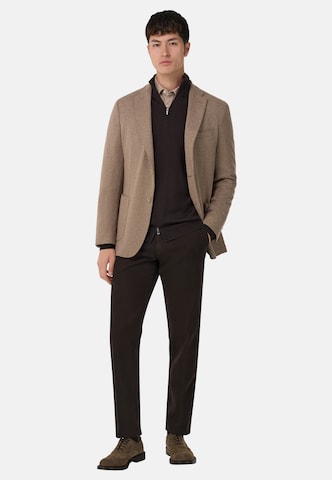 Boggi Milano Comfort fit Colbert in Bruin