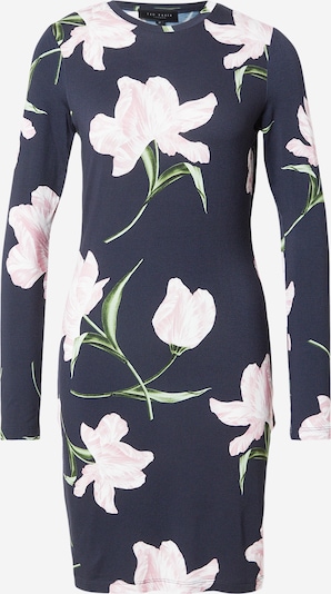 Ted Baker Haljina 'BAAFNEE' u mornarsko plava / travnato zelena / roza / bijela, Pregled proizvoda