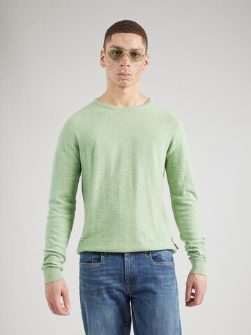 Pull-over BLEND en vert : devant