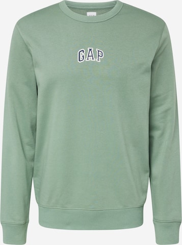 GAP Sweatshirt in Grün: predná strana