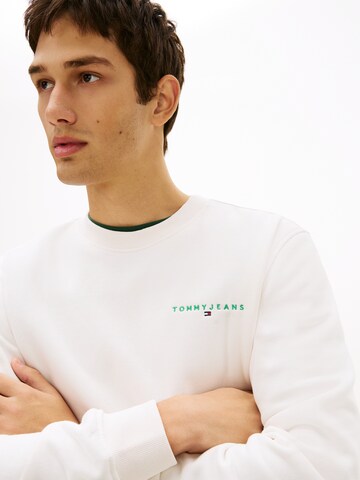 Tommy Jeans Sweatshirt in Weiß