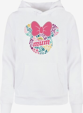 ABSOLUTE CULT Sweatshirt 'Mother's Day - Minnie Mum' in White: front