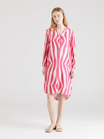 Sublevel Dress in Pink: front