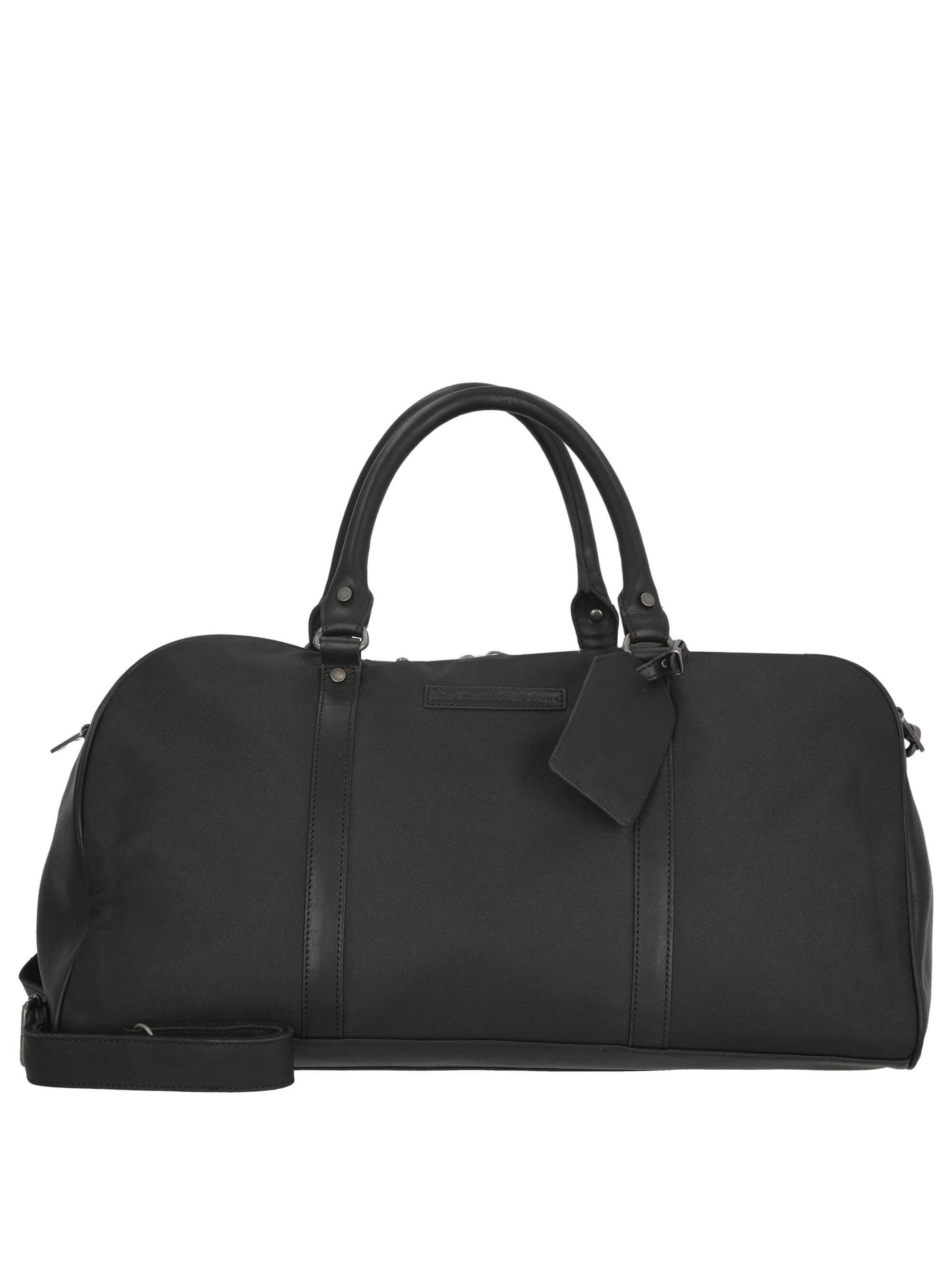 The Chesterfield Brand Reisetasche 'Fusion Tornio'‌‌‌‌‌‌‌‌‌‌ in Schwarz: Vorderseite