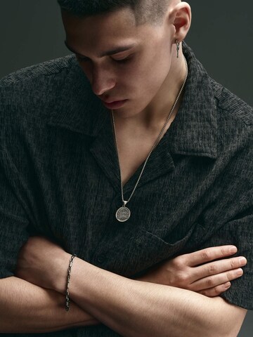 REYTEL - Pulsera 'TID ROM' en plata