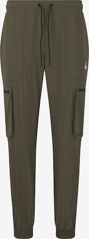 SOS Tapered Workout Pants 'Salonga' in Green: front