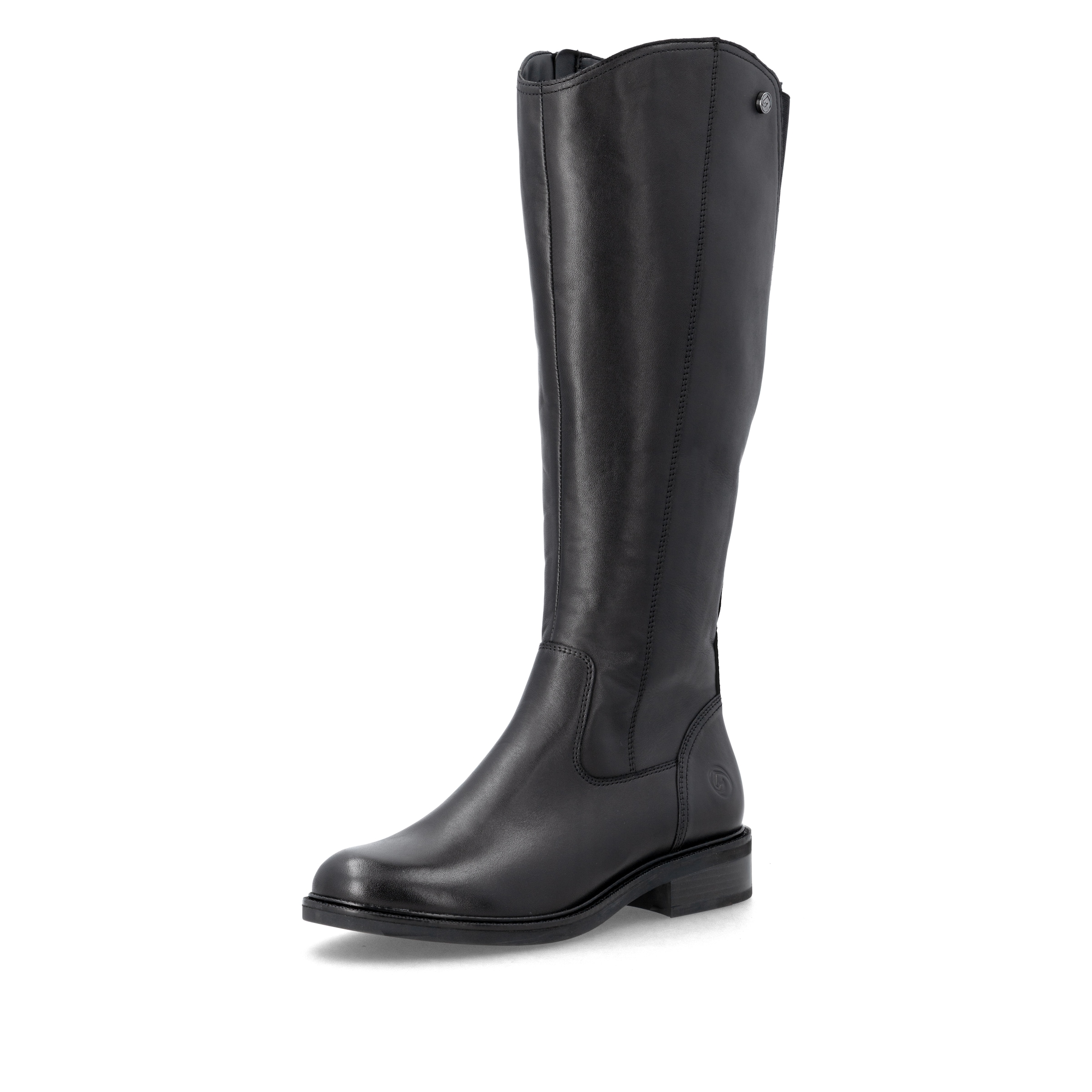 Bottes REMONTE en noir : devant
