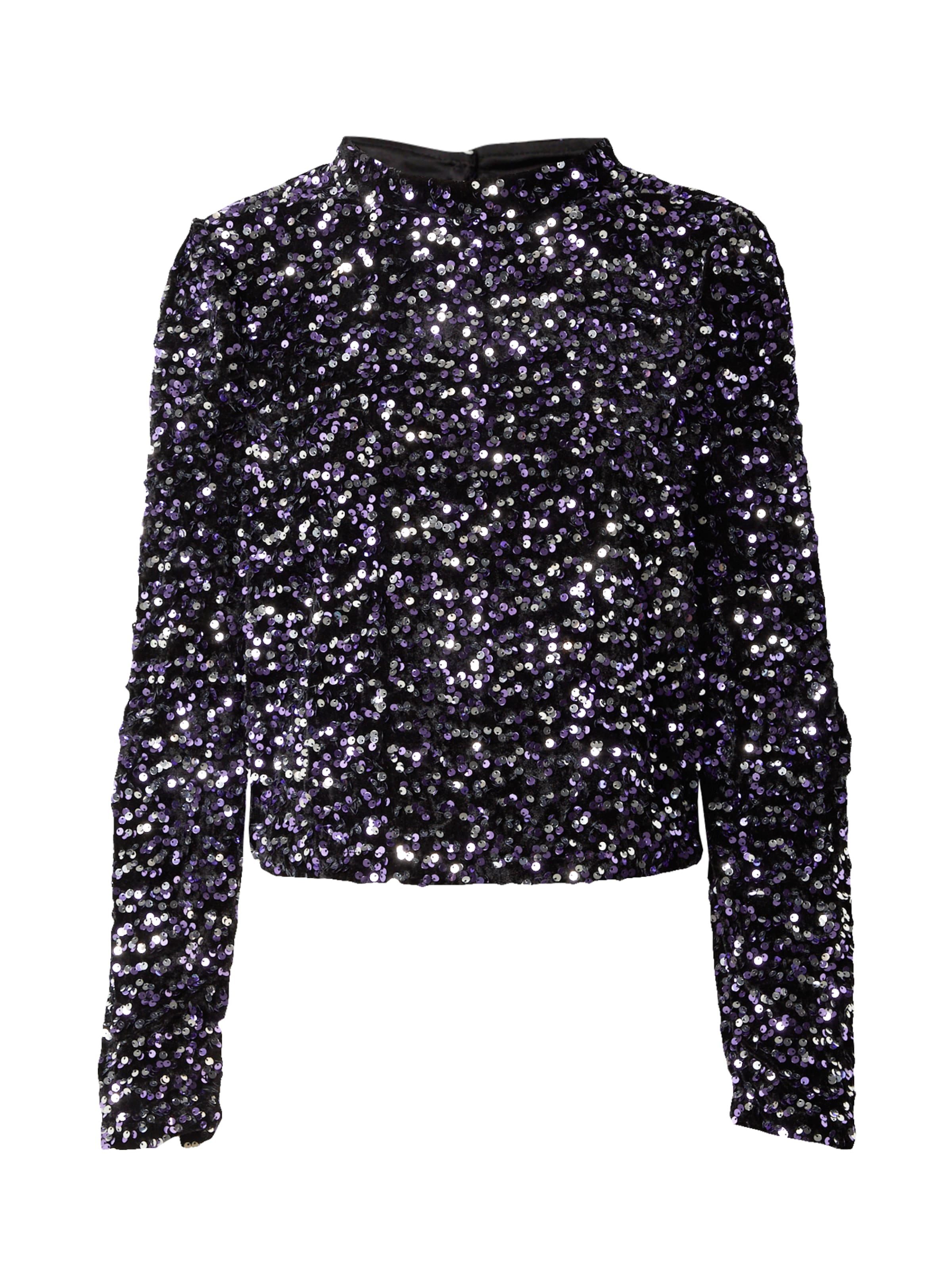 PIECES Blus 'KAM' i svart: framsida