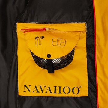 NAVAHOO - Sobretudo de inverno 'Isalie' em amarelo