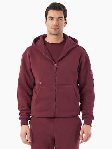 Organication Sweatjacke in Rot