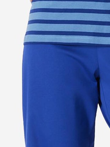SCHIESSER - Pijama 'Casual Essentials' en azul