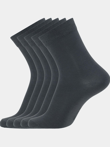 Copenhagen Bamboo Socks in Grey: front