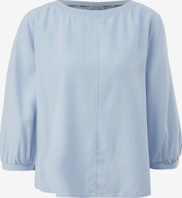 comma casual identity Blouse in Blauw: voorkant