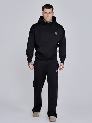 Sweat-shirt 'Essentials' SikSilk en noir