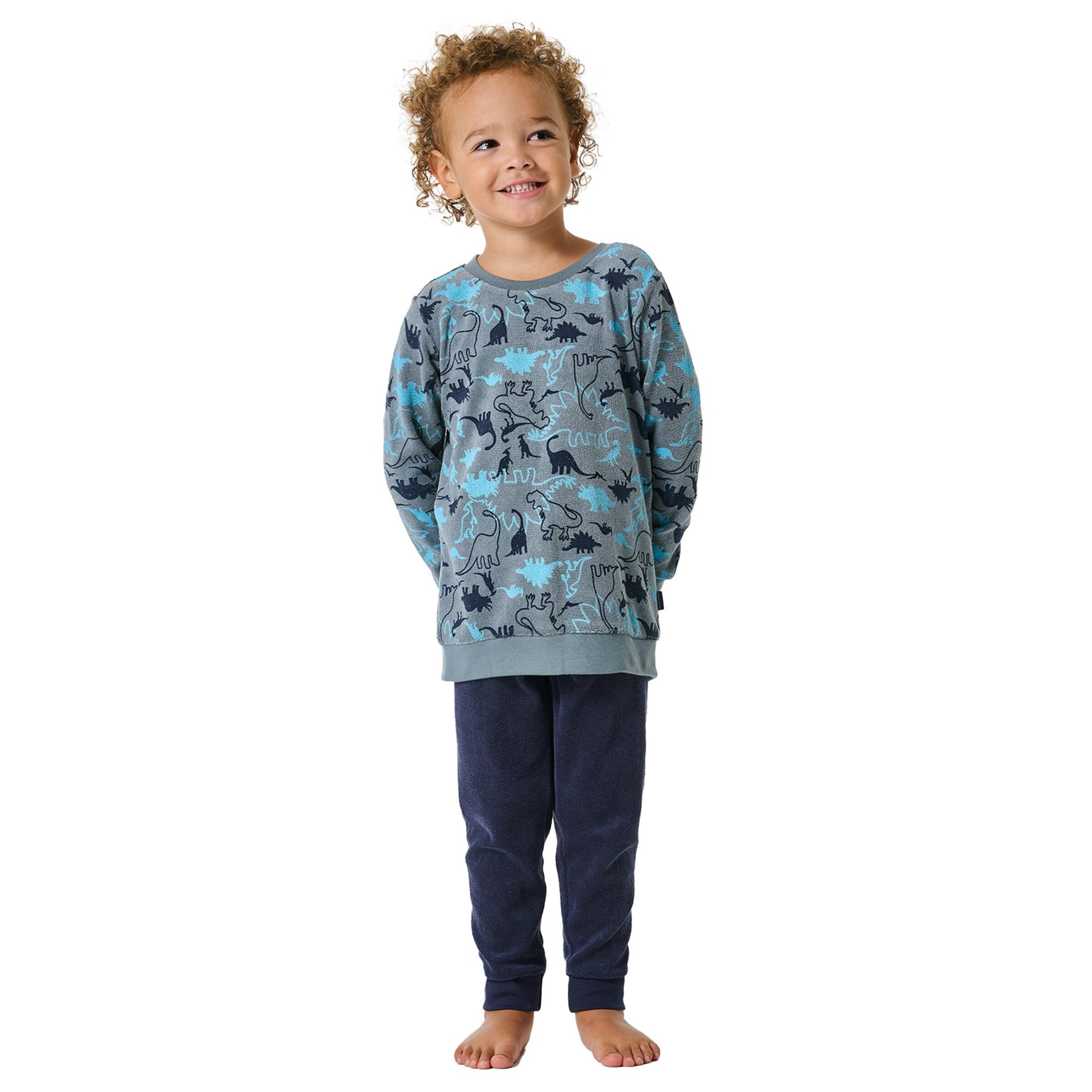 SCHIESSER - Pijama en azul: frente