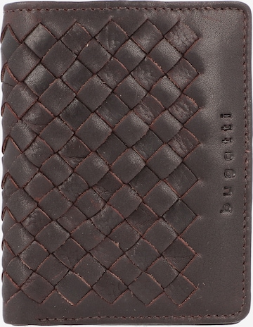 bugatti Wallet in Brown: front