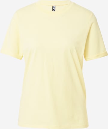 PIECES T-Shirt 'Ria' in Gelb: predná strana
