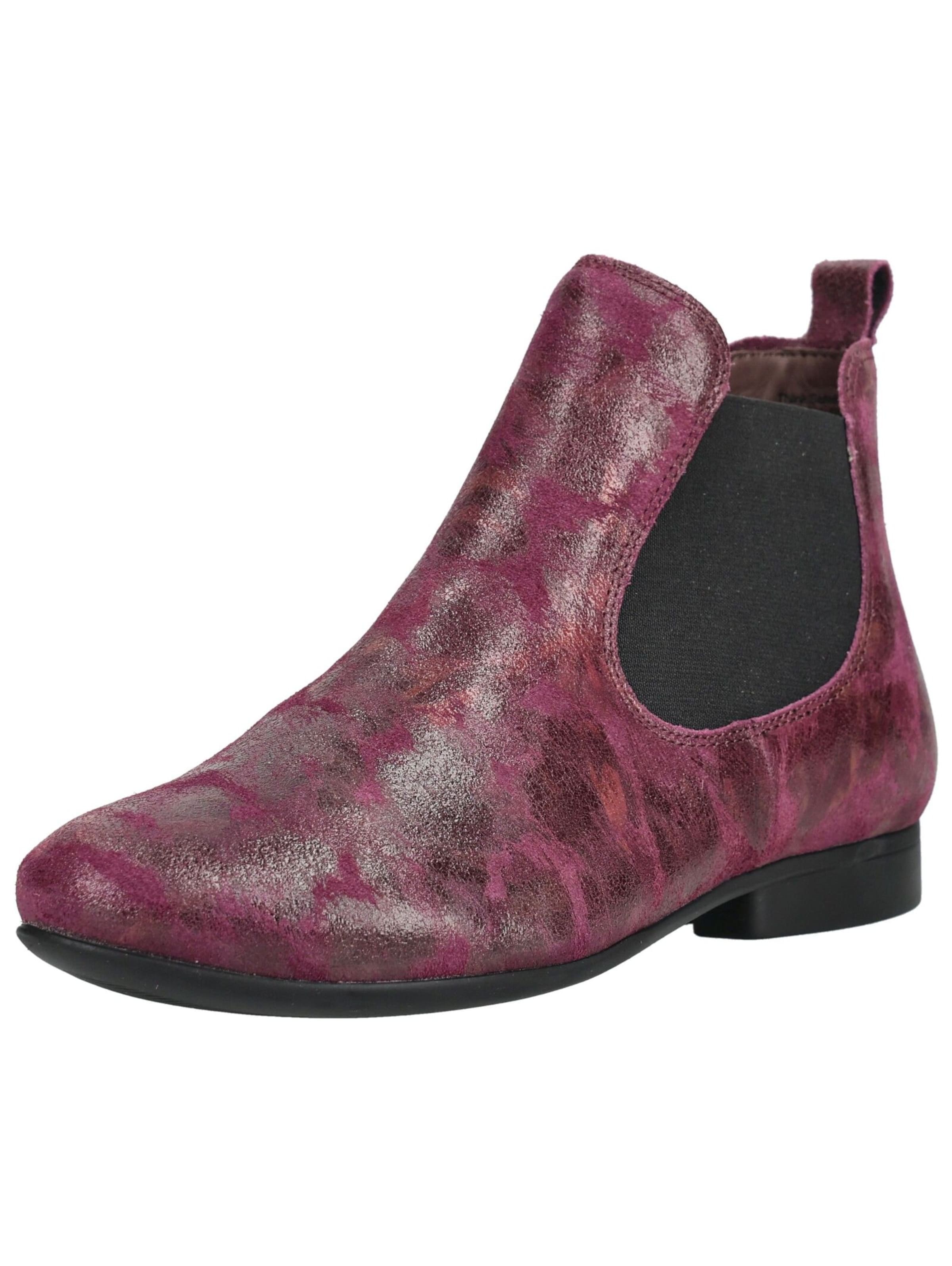 Chelsea Boots THINK! en rouge : devant