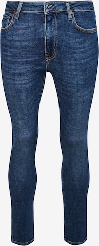 Skinny Jean Superdry en bleu : devant