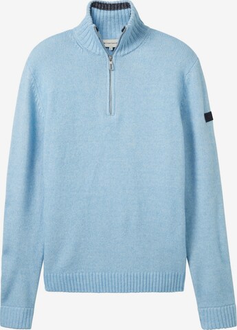 TOM TAILOR Sweater in Blue: front