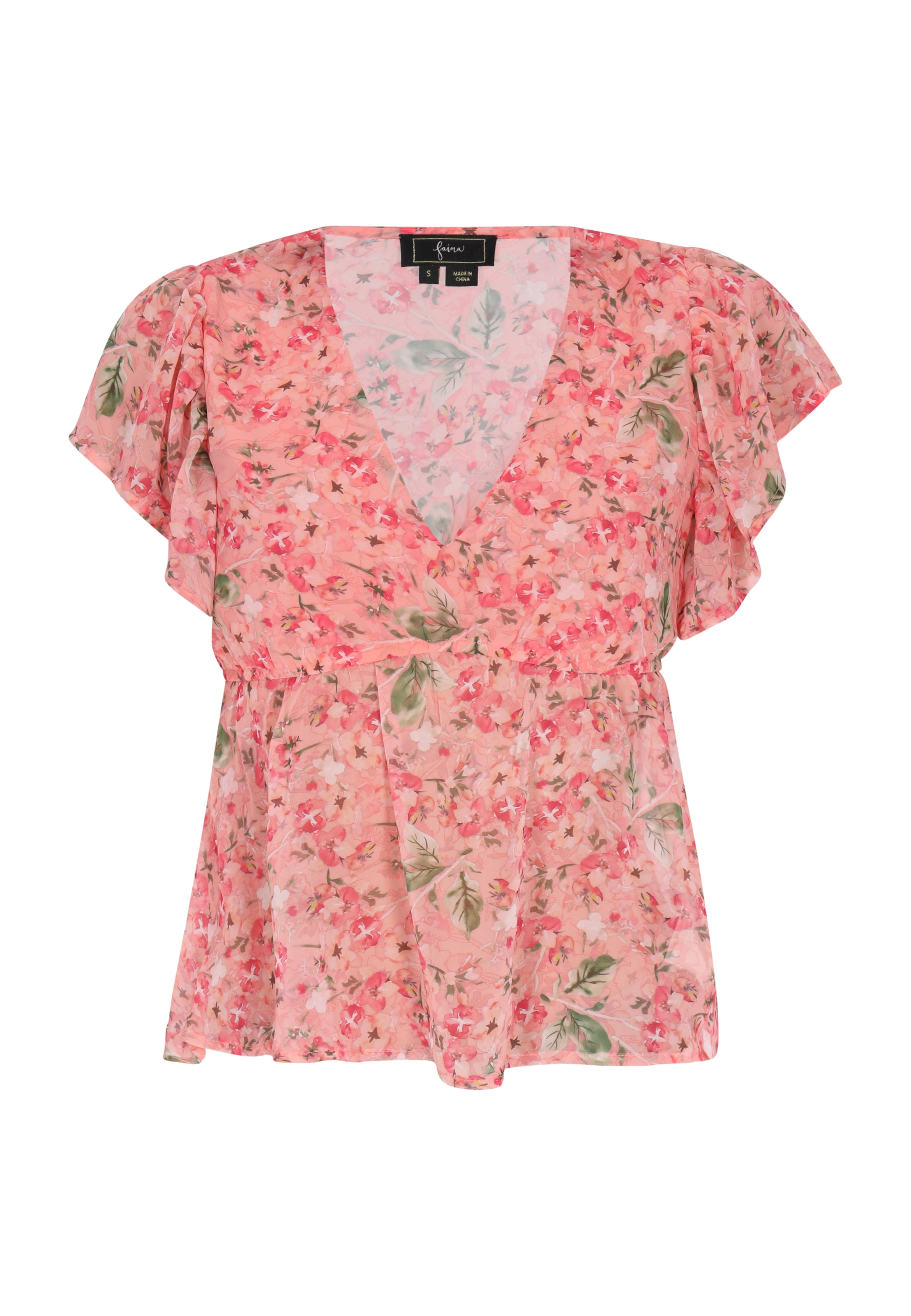 faina Bluza | roza barva: sprednja stran